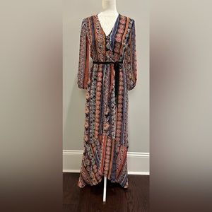 Long sleeve maxi dress